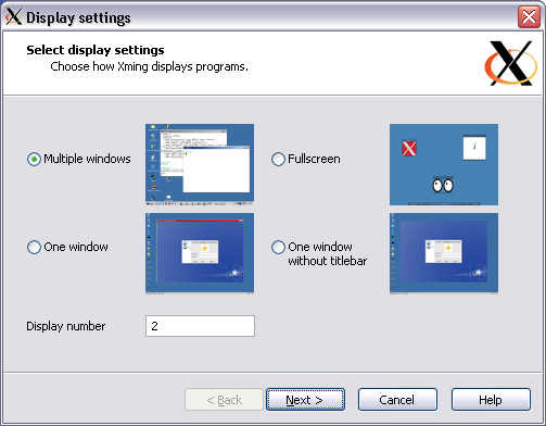 Xming X-Server для Windows Программы-клиенты