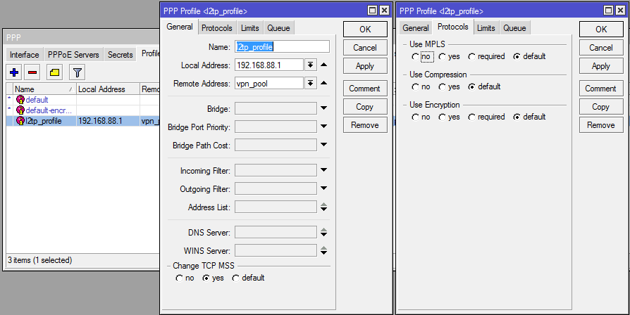 Bridge port received packet with own. Mikrotik l2tp тестирование. VPN Mikrotik. Mikrotik PPP Secret. IPSEC Mikrotik default.